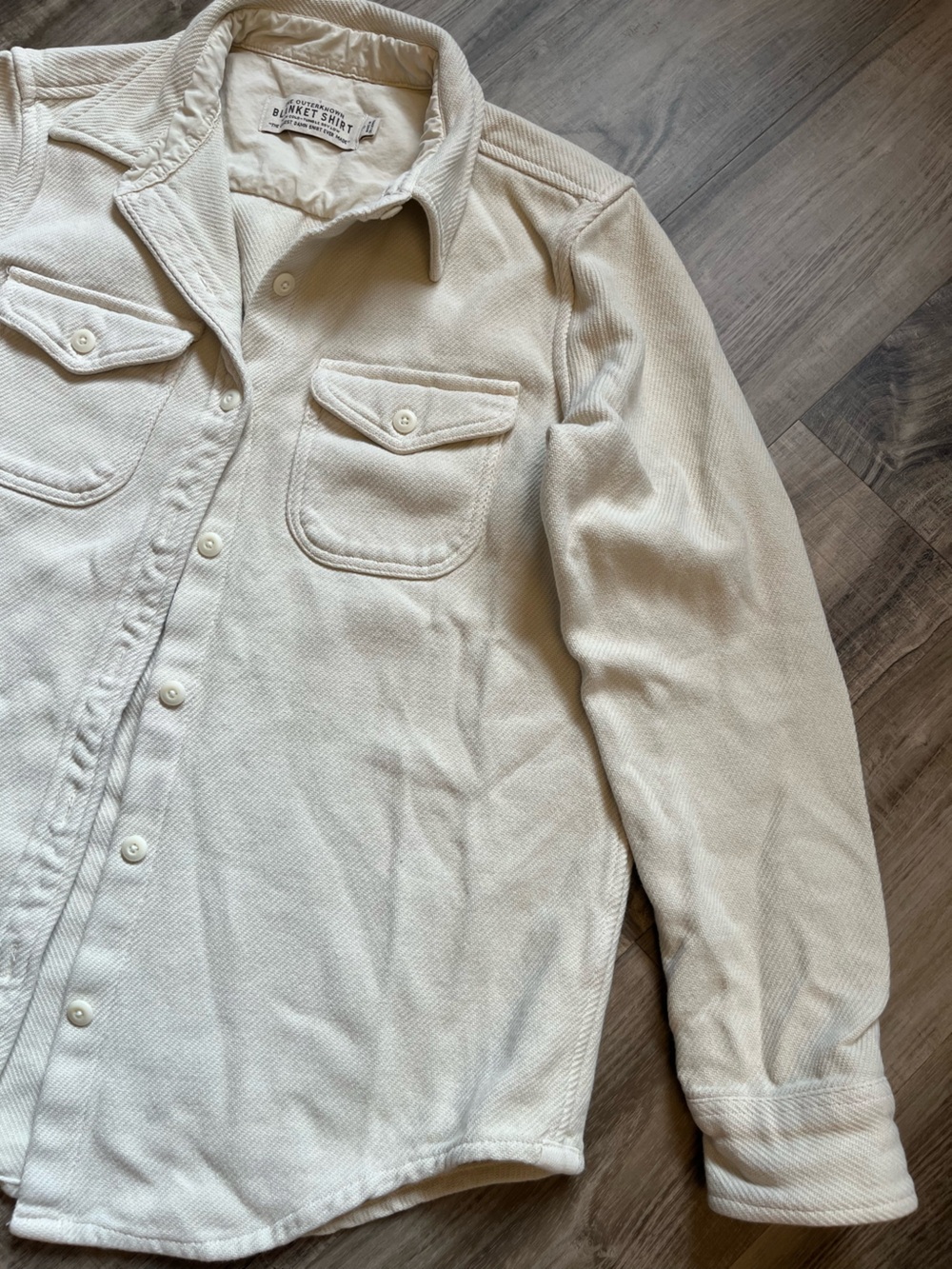 Outerknown Blanket shirt size small - Picture 3 of 5